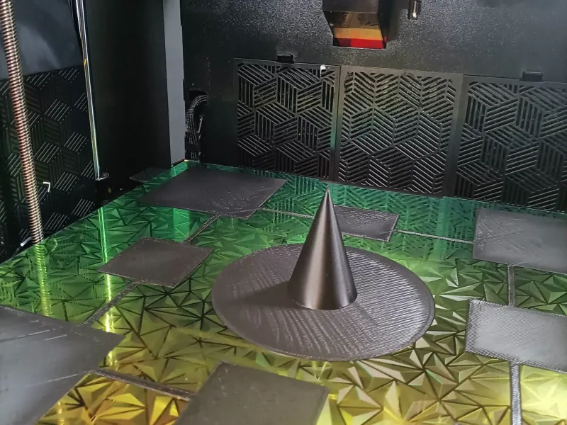 Simple bed and hight print test for the Creality K2 plus