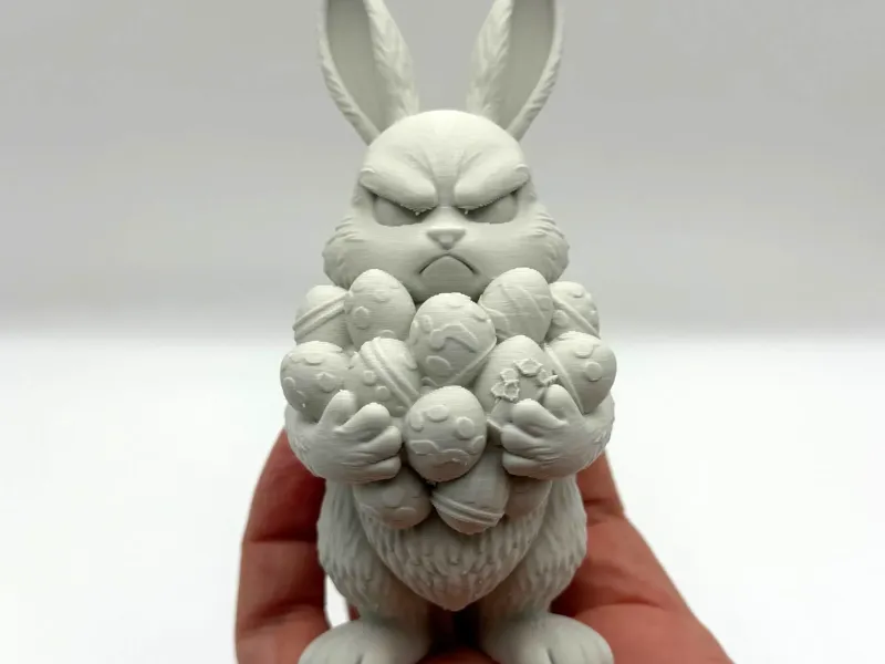 Grumpy Easter Bunny