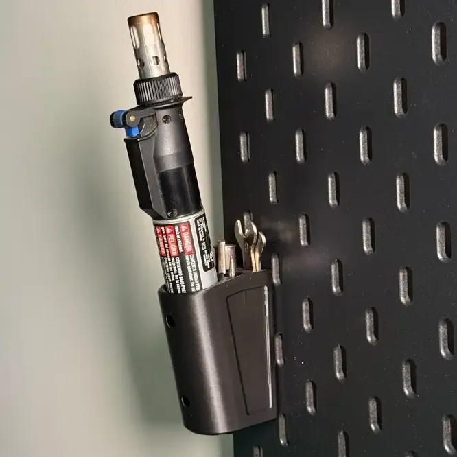 Skadis storage for Dremel Versatip soldering/torch