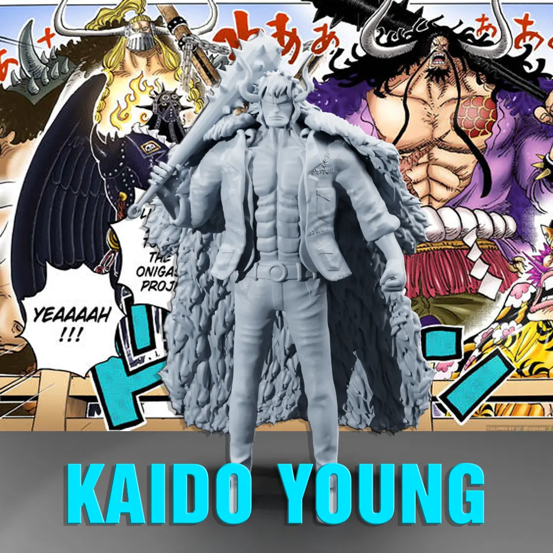 KAIDO YOUNG YONKO - ONE PIECE - 3D PRINT