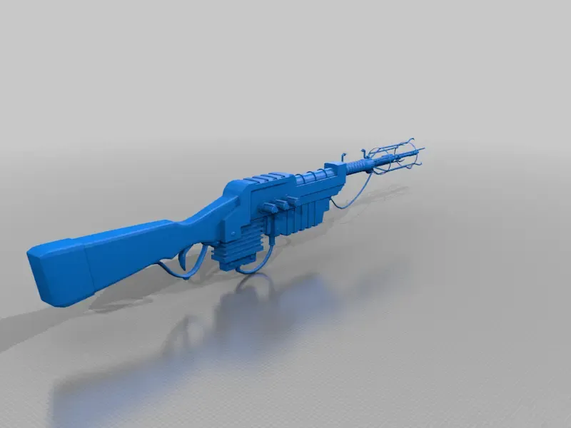 archaic raedon rifle - admech cosplay scale