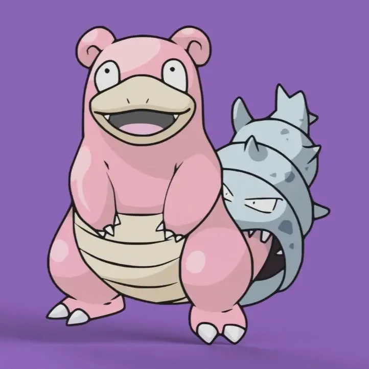 Slowbro Wall Art