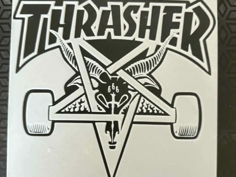 Thrasher Magazine Logo Hueforge