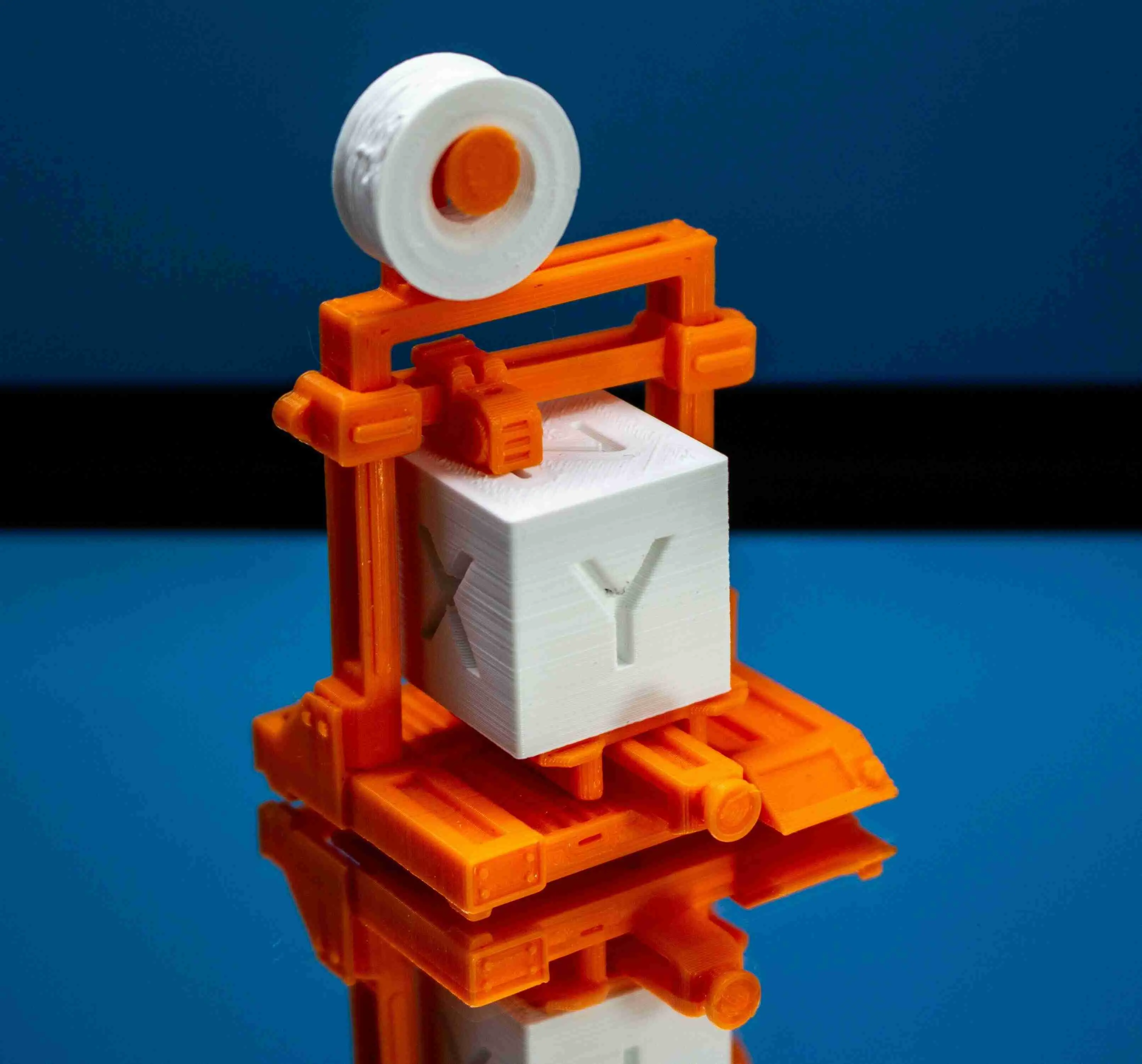 Mini 3D printer - Print in place