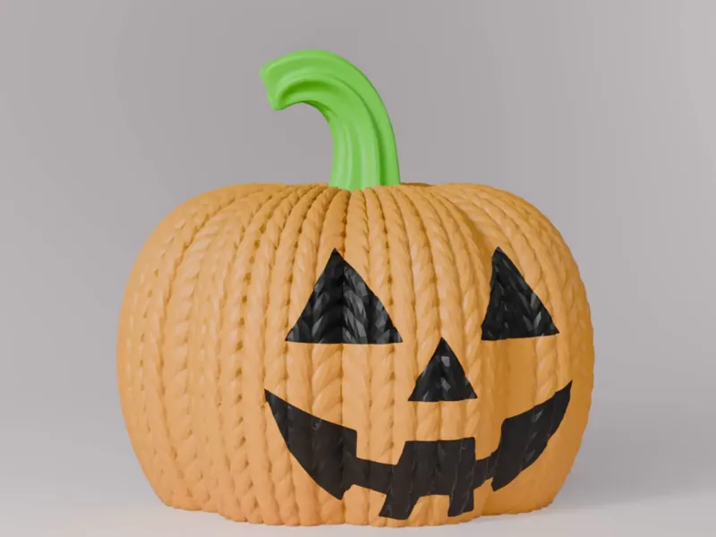 KNITTED PUMPKIN