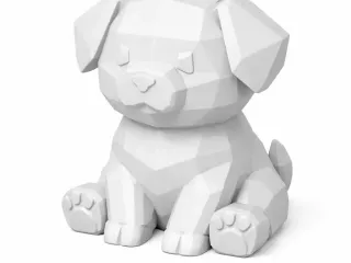 Geometric Puppy