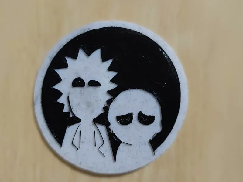 Rick en Morty Serie Muurkunst - Muurkunst - 2D-kunst