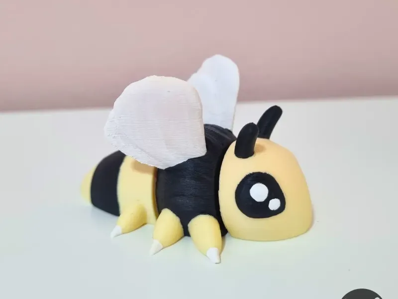 関節可動ミツバチ（フレキシブルトイ）