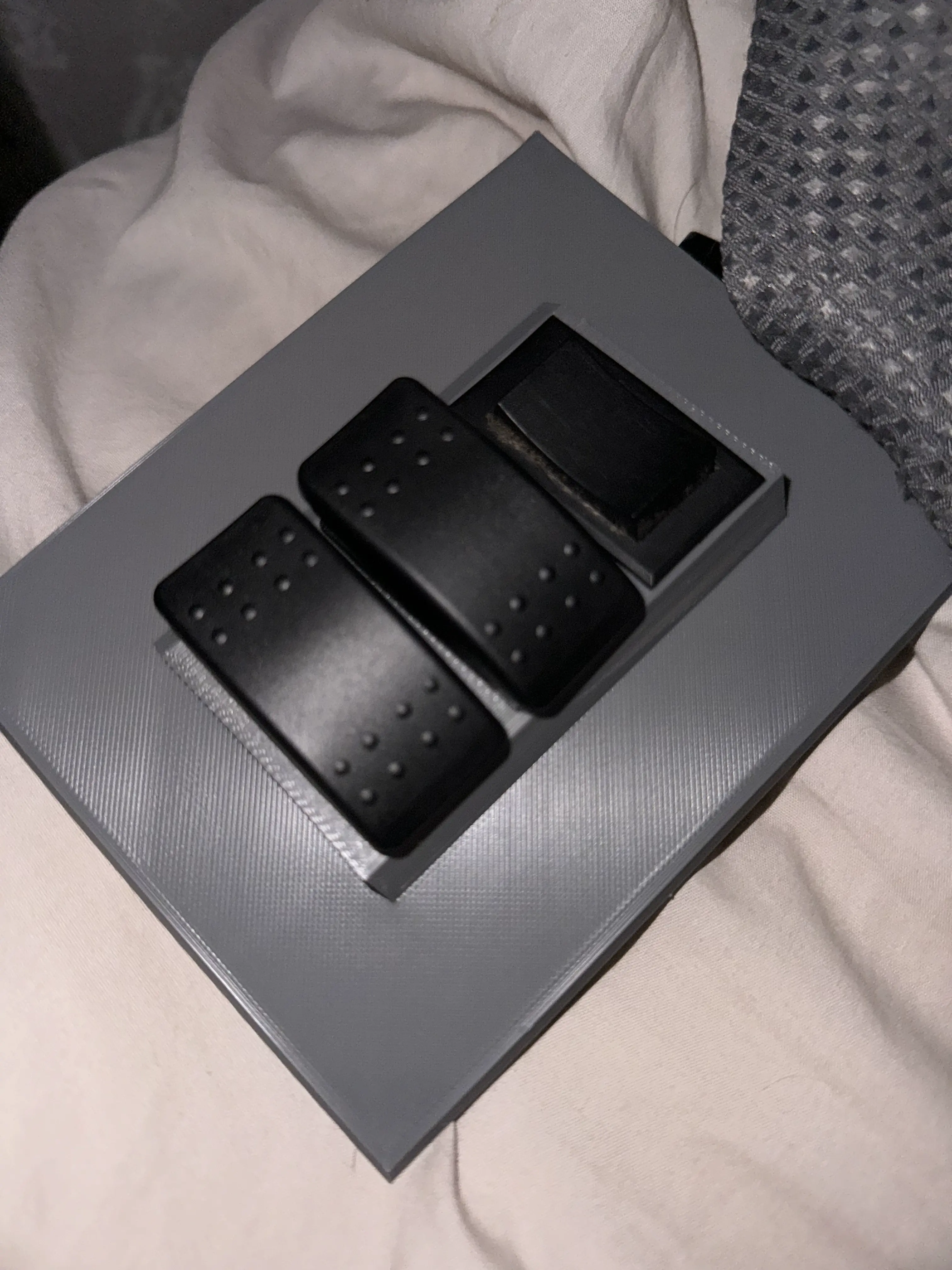 Car switch panel