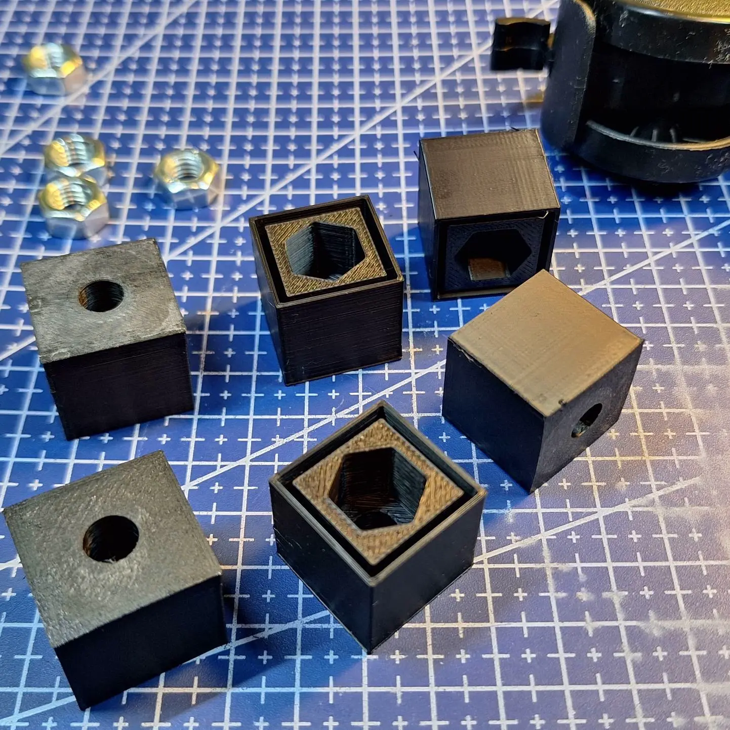 3D Printer Files | 3MF File | Furniture Caster / Foot Inserts (with M8 ...