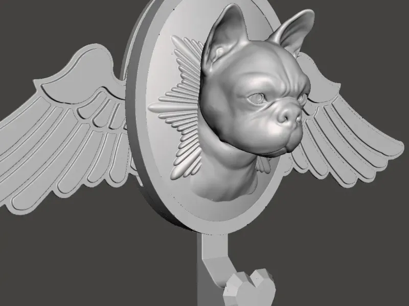 FRENCH BULLDOG HANGER
