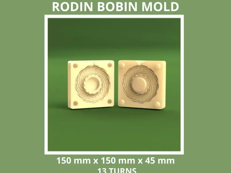 RODIB BOBIN MATRIȚĂ PENTRU CREAȚIE - 150 X 150 X 45 MM 13 SPIRE