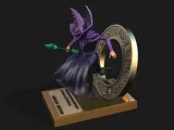 DARK MAGICIAN YUGIOH 3D PRINTING MODEL-7