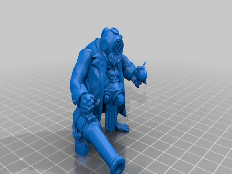deepsea leadbelcher - cyber punk ogre