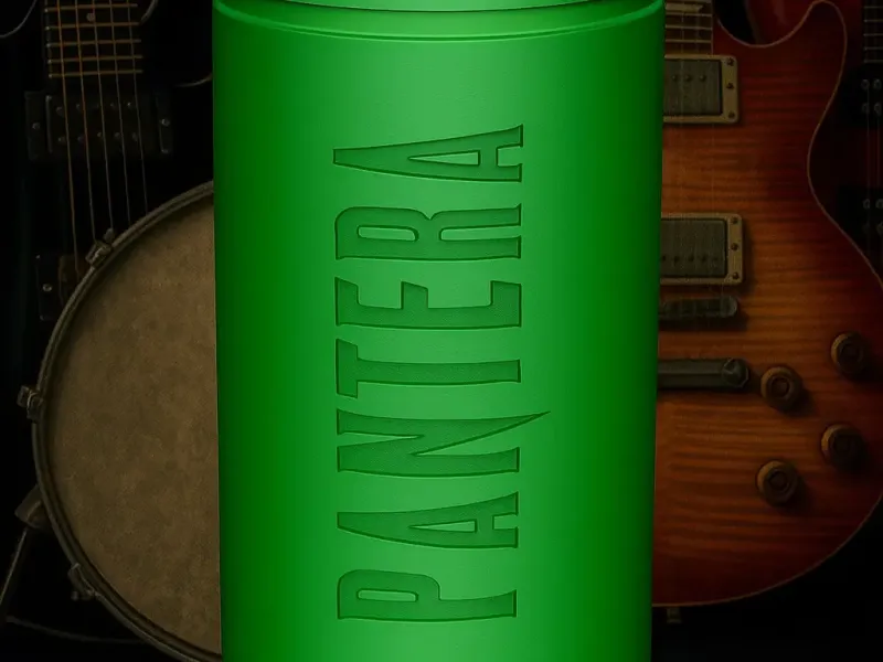 Vaso con tapa PANTERA -CJTrade