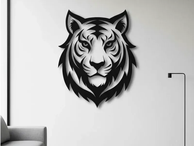 White Tiger – Regal Crest Silhouette