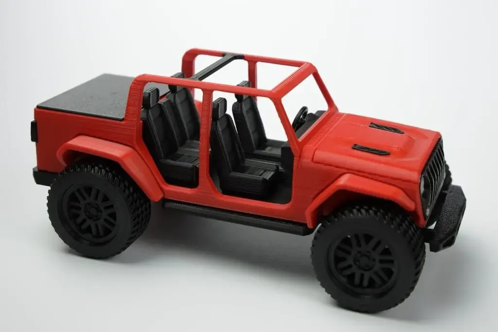 Open JEEP Gladiator style - fully printable