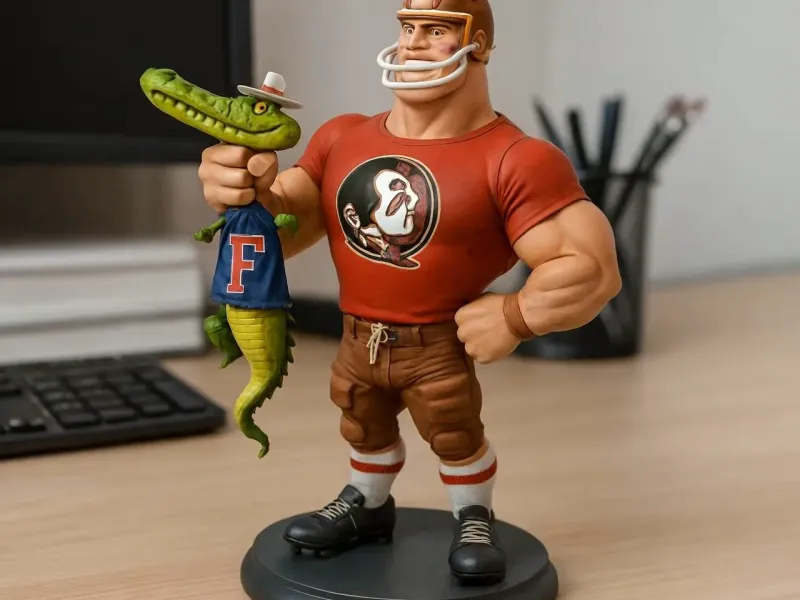 FSU Seminoles Fan vs Gator Rivalry - Funny Football