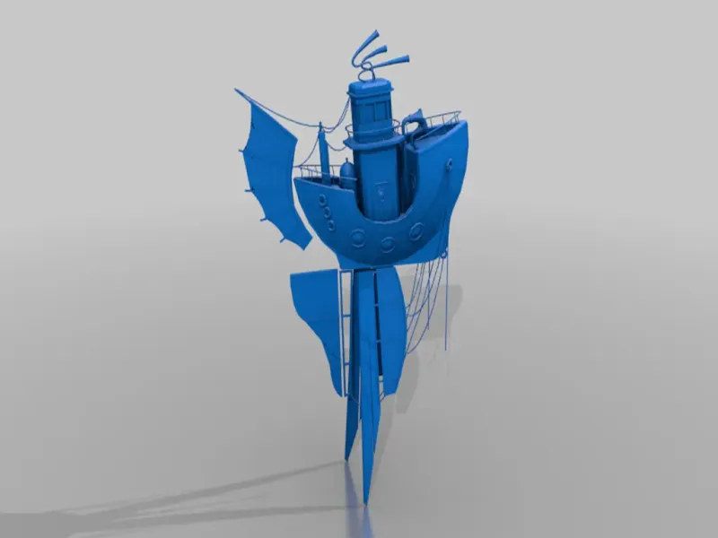 exzentrische ManierenPunkschiff