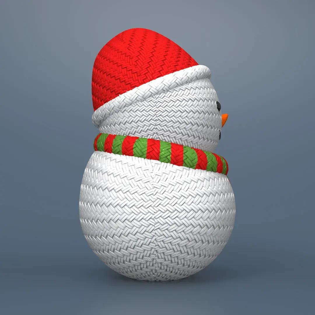 Woven Snowman