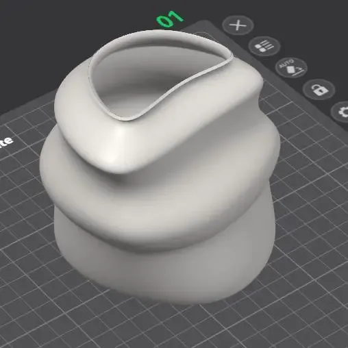 Modern vase