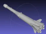 Ariane 1 Rocket Model-4