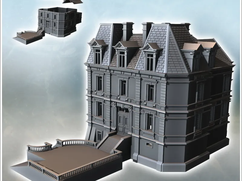 Mayor of Hermanville (Normandy, France) - miniatures warhamm