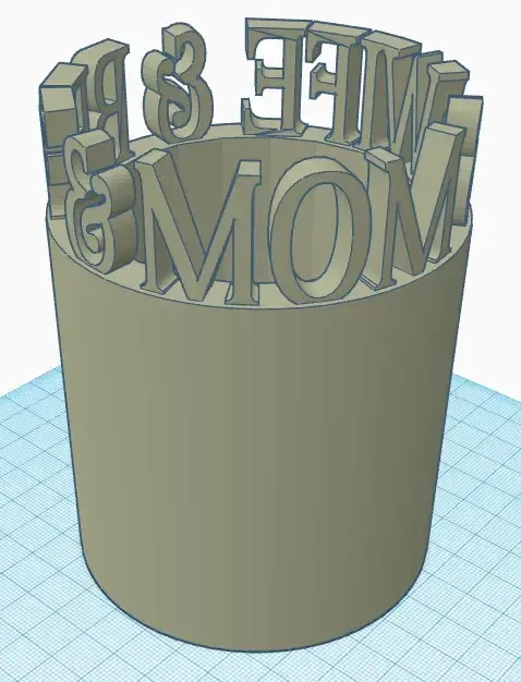 Mother-Wife-BFF Pen Holder