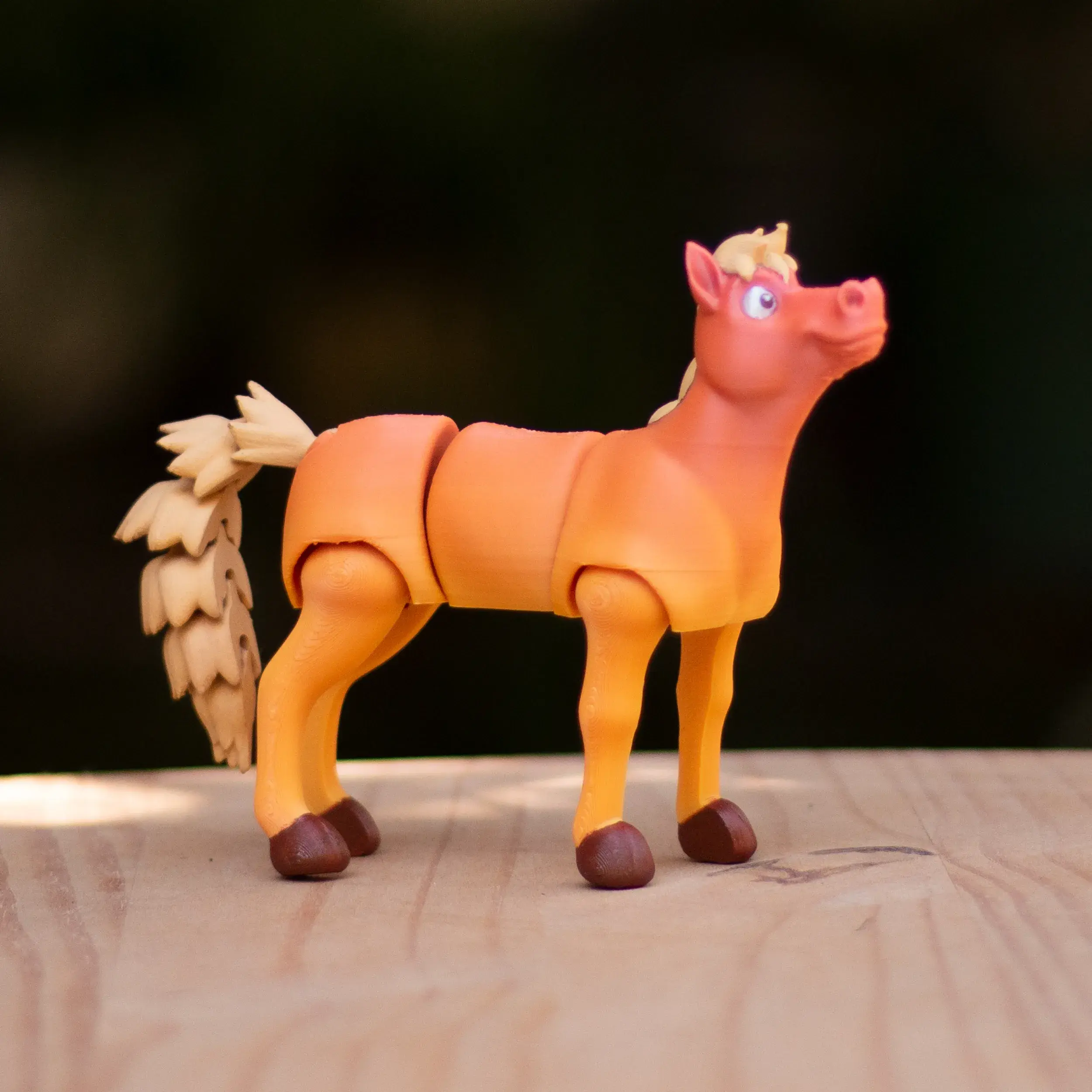 HORSE ARTICULATED, FLEXI, 3MF INCLUDED