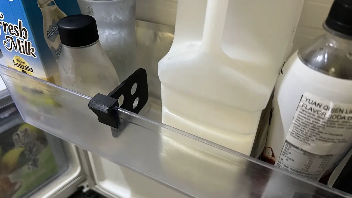 Adjustable Refrigerator Storage Divider