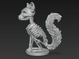 Skeleton Fox Cub-3