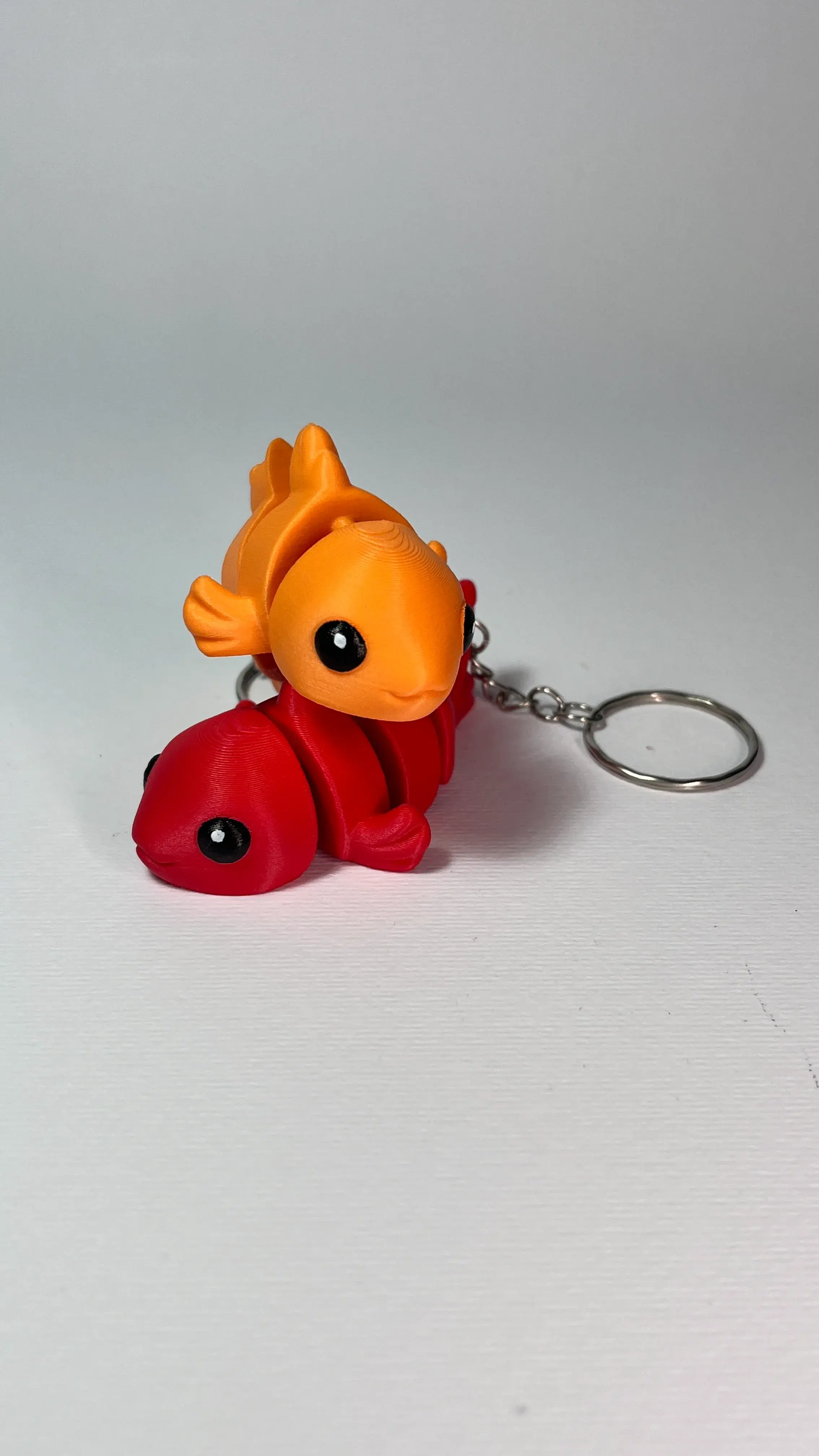 Cute Flexi Goldfish (Toy, Keychain & Magnet)
