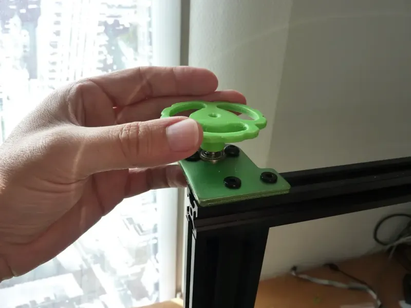Old valve style TEVO Tornado Z axis knob