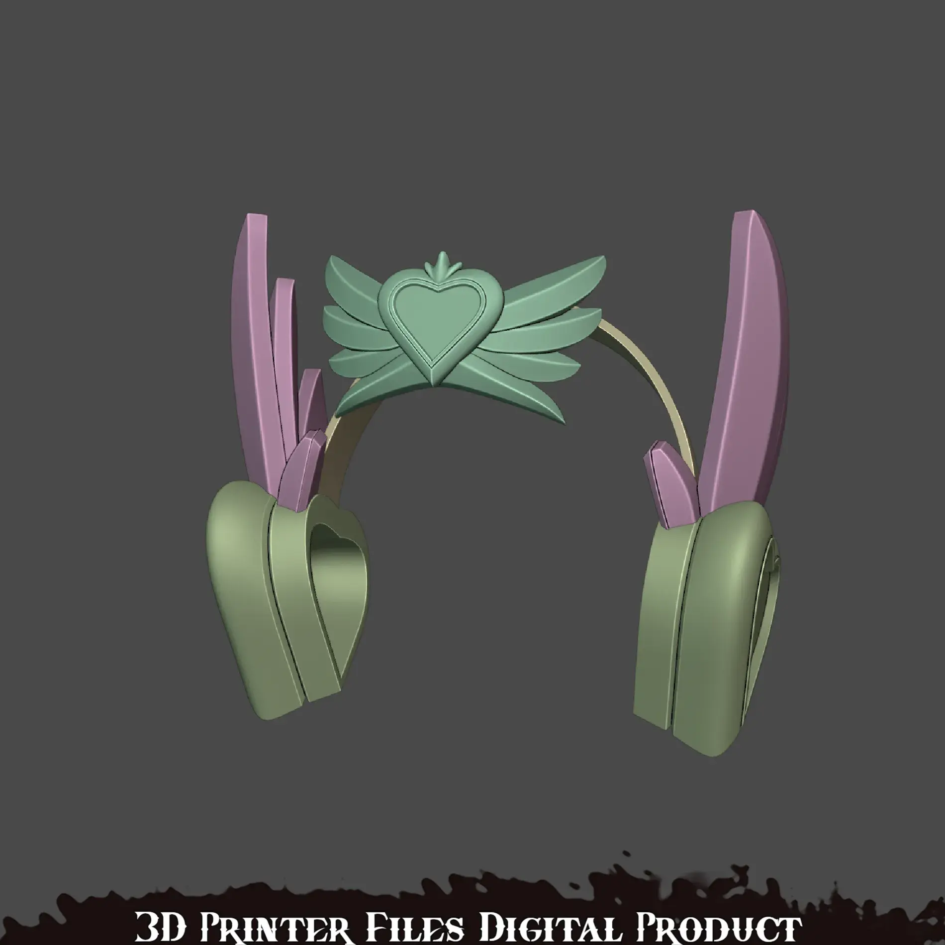 Heart of Hope Juno Cosplay Headphones Overwatch 2