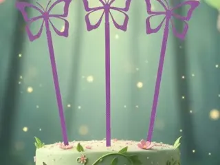 Butterflies Cake Topper