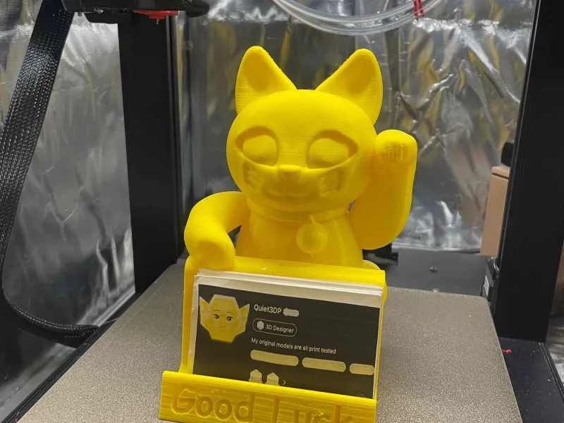 Maneki Neko Business Card Holder