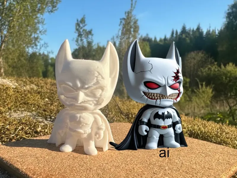 Corrupted Demon Cowl Batman DeskBuddy