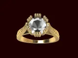 Cathedral Engagement Ring-0