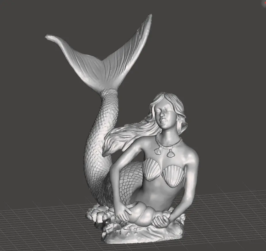 mermaid wine bottle holder