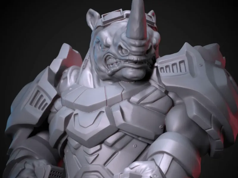 Rhino from Future Animals squad