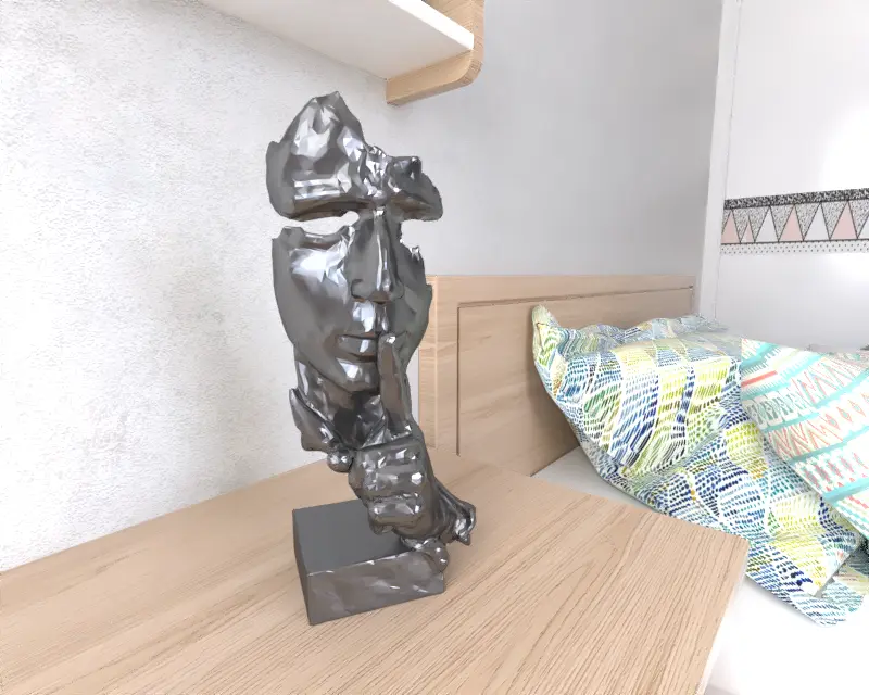 Human Face Sculpture