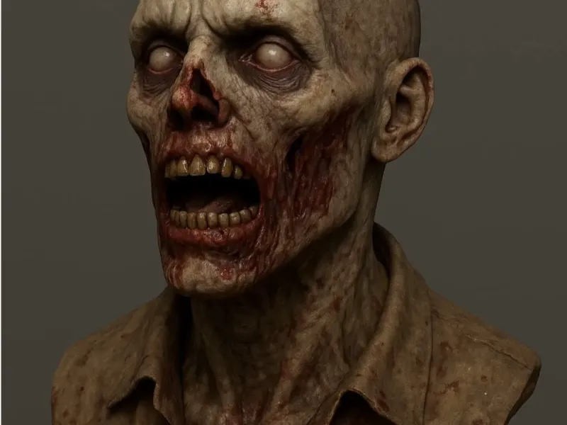 FIRST ZOMBIE RE SIDENT EVIL