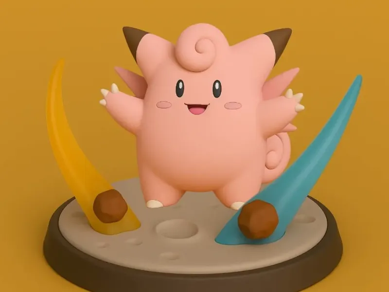 Pokemon battle style - Clefable #036