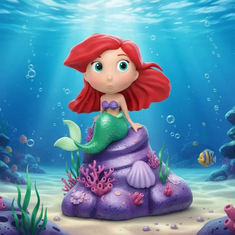 Little Mermaid Chibi