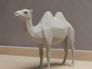 Camelo - low poly