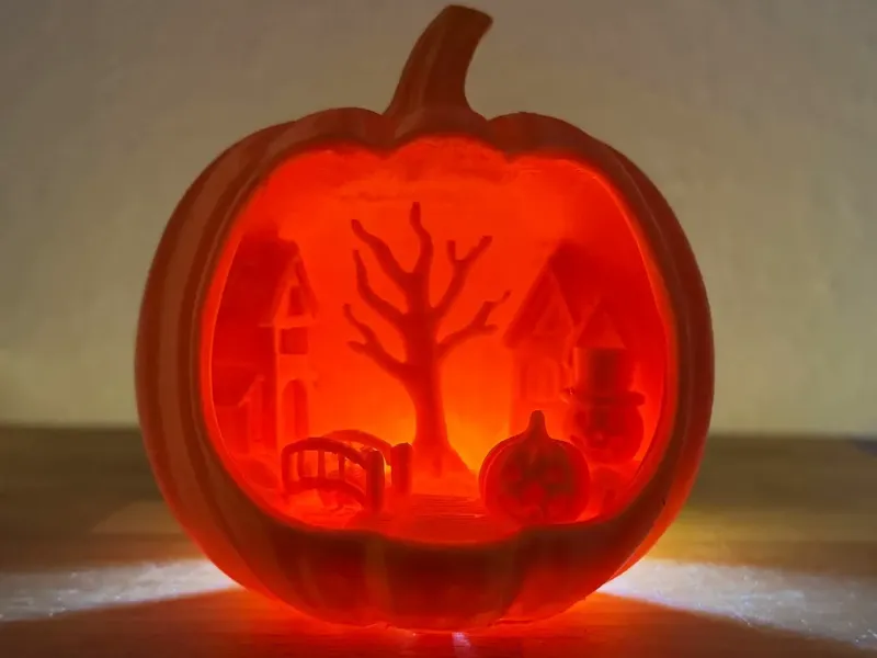 Ciudad Calabaza de Halloween