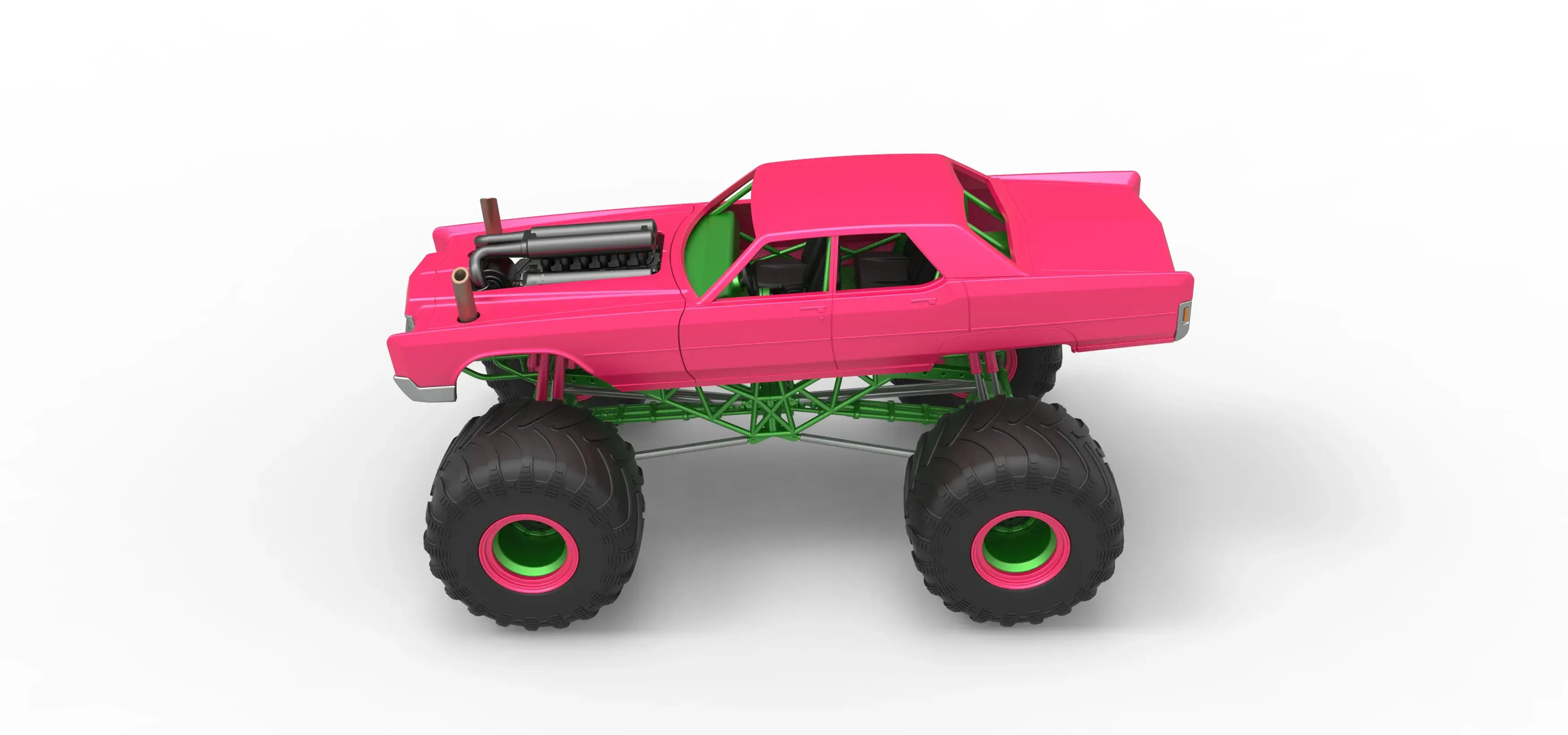 Monster Truck Konzept Maßstab 1:25