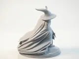 Gandalf Wizard Statue Lord of the Rings 3D Printable-3