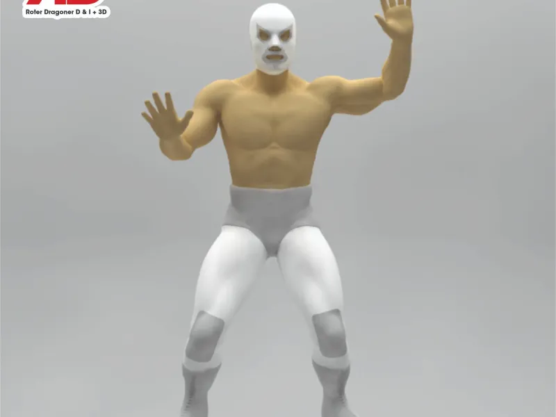 Luchador El Santo, el enmascarado de Plata