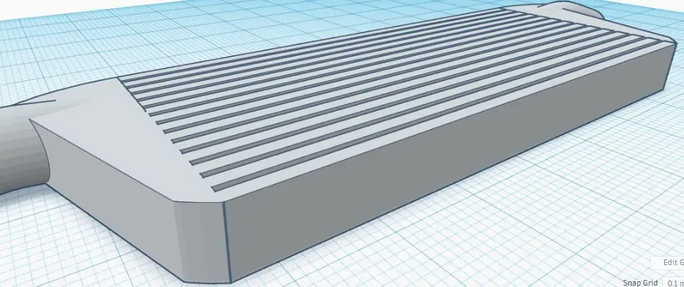 RC Drift Car Intercooler V1 1:10